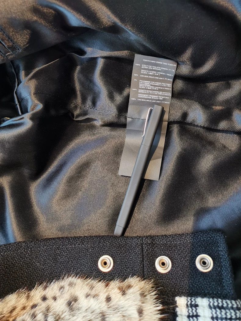 Hedi Slimane Saint Laurent Paris Fur Bomber Jacket Size US XL / EU 56 / 4 - 8 Thumbnail