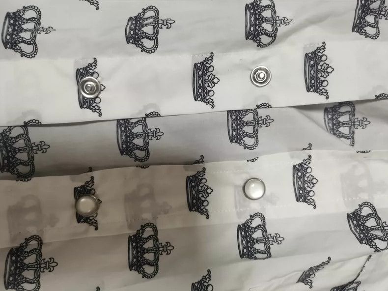 Dolce & Gabbana Dolce Gabbana Crown Print Shirt Size US M / EU 48-50 / 2 - 4 Thumbnail