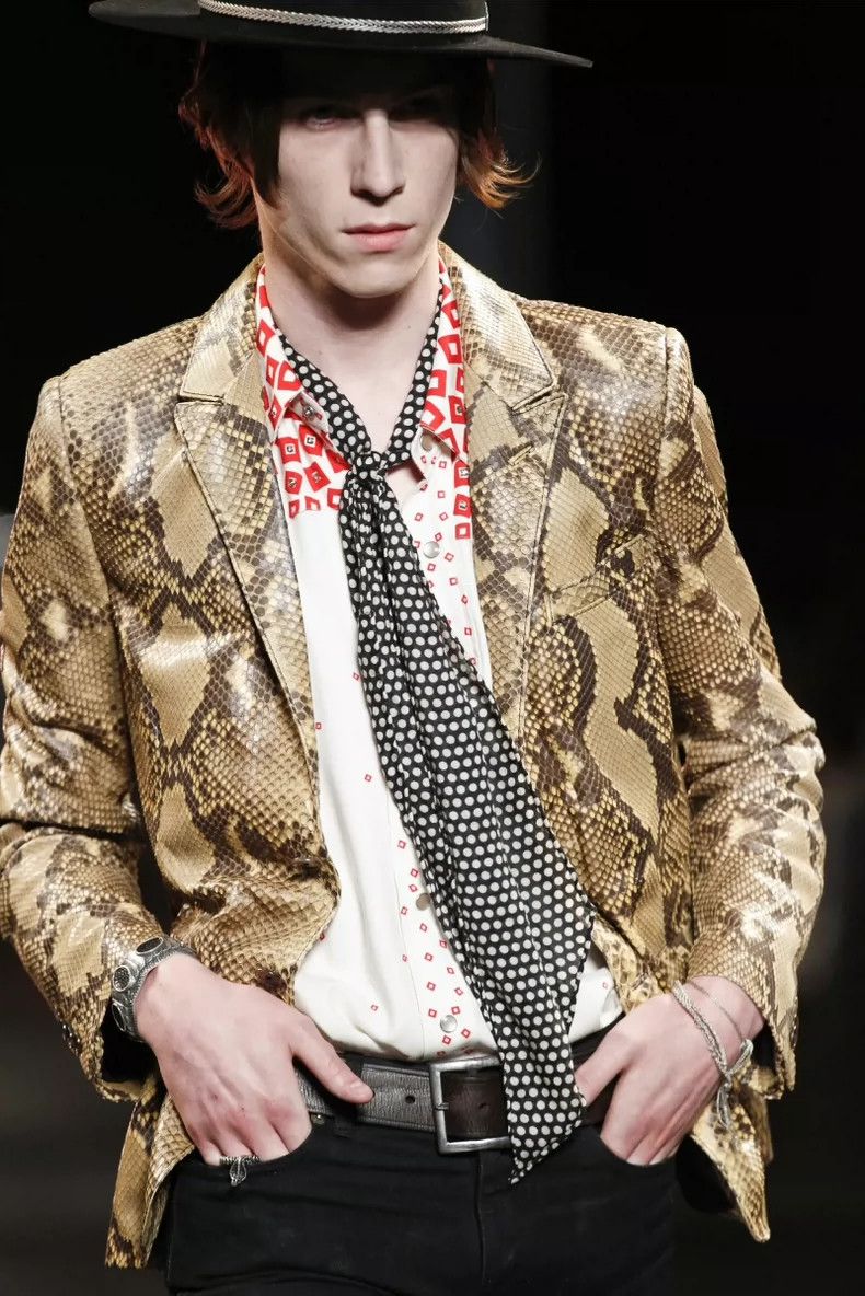 Hedi Slimane Saint Laurent Paris SLP Show Shirt Size US M / EU 48-50 / 2 - 2 Thumbnail