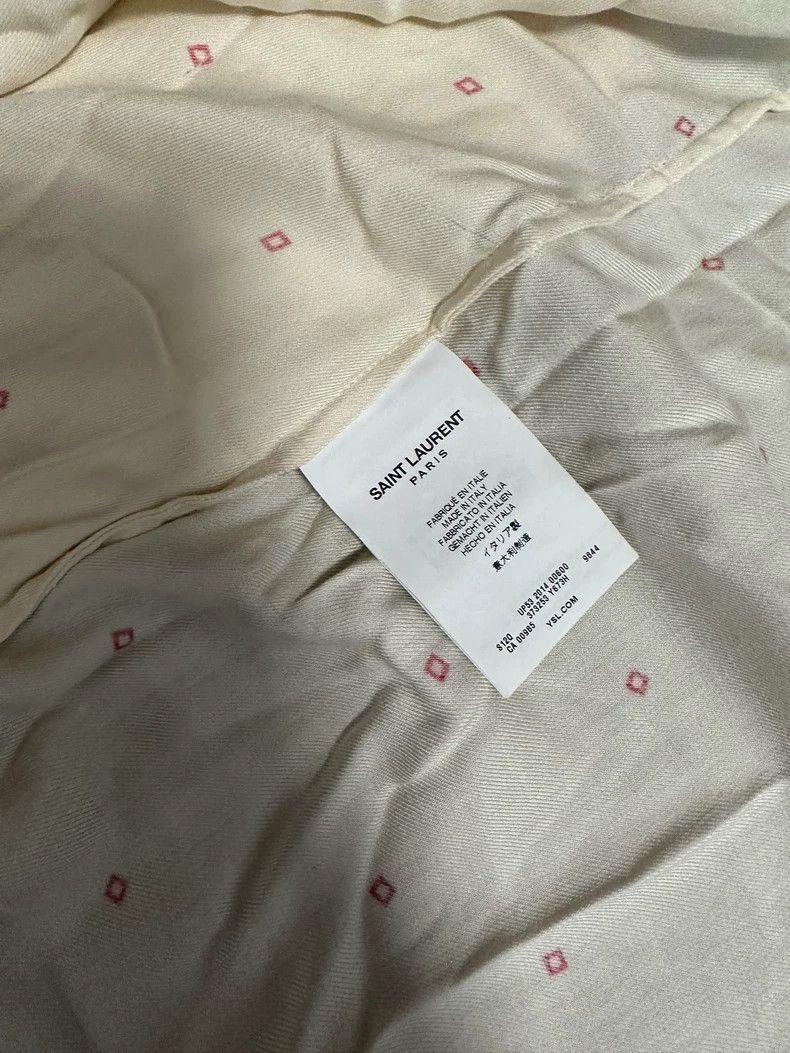 Hedi Slimane Saint Laurent Paris SLP Show Shirt Size US M / EU 48-50 / 2 - 8 Thumbnail