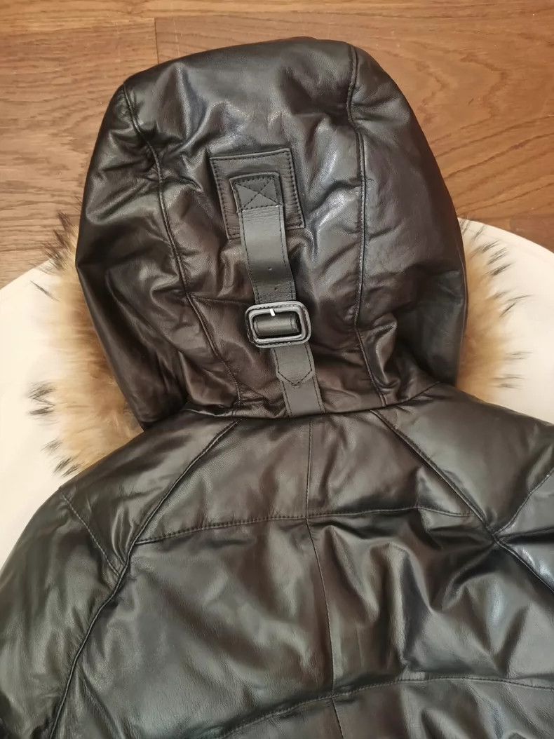 Burberry Burberry Prorsum Leather Puffer Coat Size US L / EU 52-54 / 3 - 6 Thumbnail