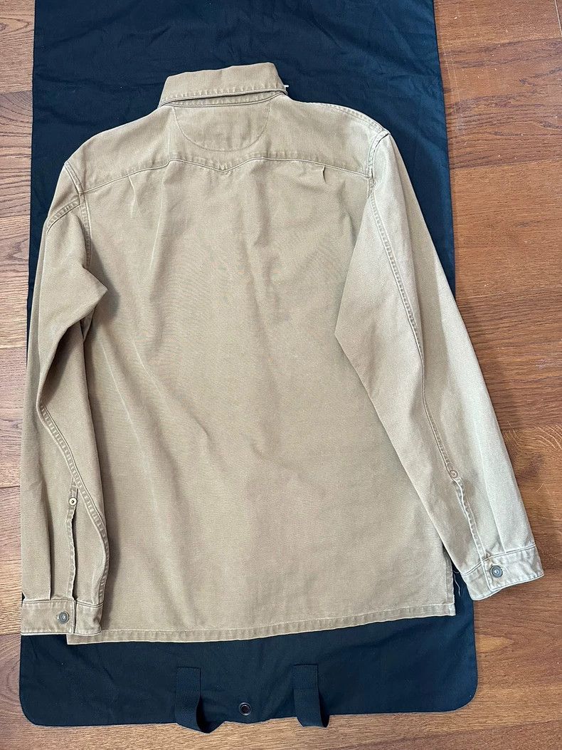 RRL Ralph Lauren Double RL Vintage Henley Collar Shirt Size US M / EU 48-50 / 2 - 2 Thumbnail