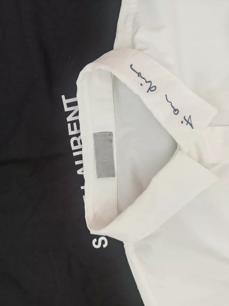 Dior Dior Homme Embroidered Logo Shirt Size US M / EU 48-50 / 2 - 4 Thumbnail