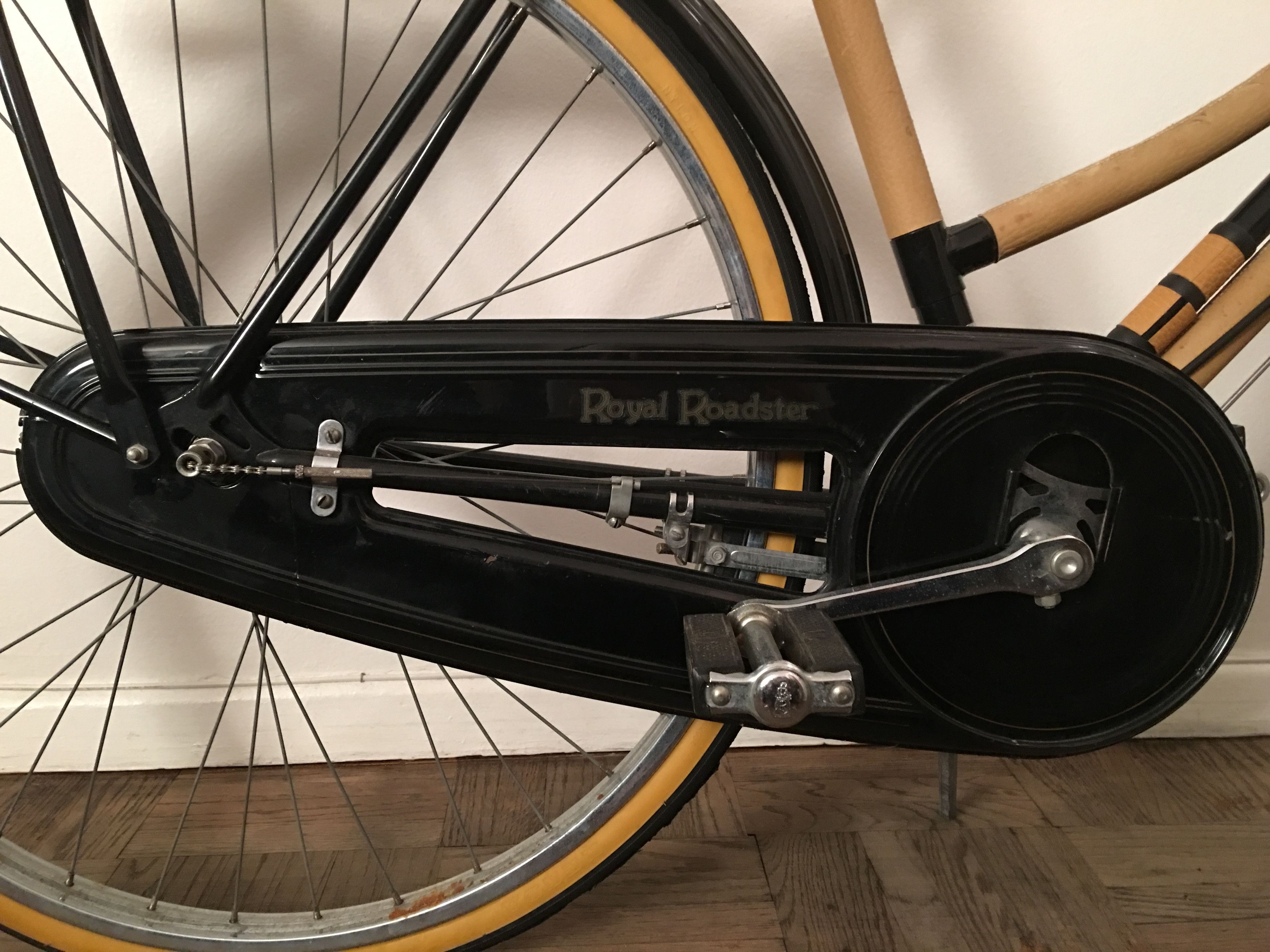 Vélo Raleigh Royal Roadster Vintage En état D'usage, Super Look Rétro !