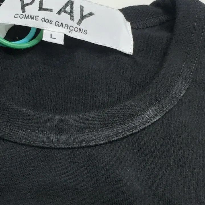Comme des Garcons PLAY Comme des Garçons Play Graphic Black T-Shirt 0079 Size US L / EU 52-54 / 3 - 6 Thumbnail