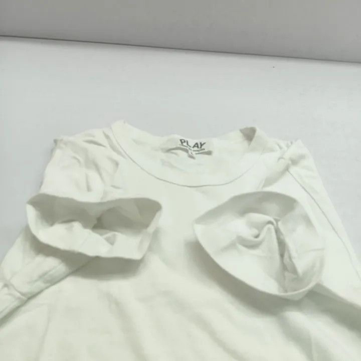 Comme des Garcons Comme des Garçons Play Red Heart Short Sleeve T-Shirt 0079 Size US M / EU 48-50 / 2 - 11 Thumbnail
