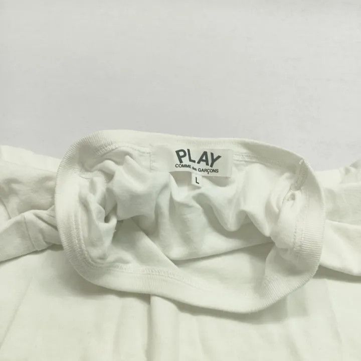 Comme des Garcons Comme des Garçons Play Red Heart Short Sleeve T-Shirt 0079 Size US M / EU 48-50 / 2 - 8 Thumbnail