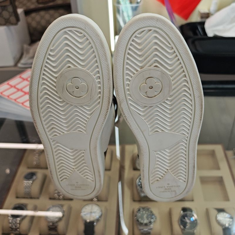 Louis Vuitton Louis Vuitton Boombox High-Top Sneakers for Women 0079 Size US 7 / IT 37 - 4 Thumbnail