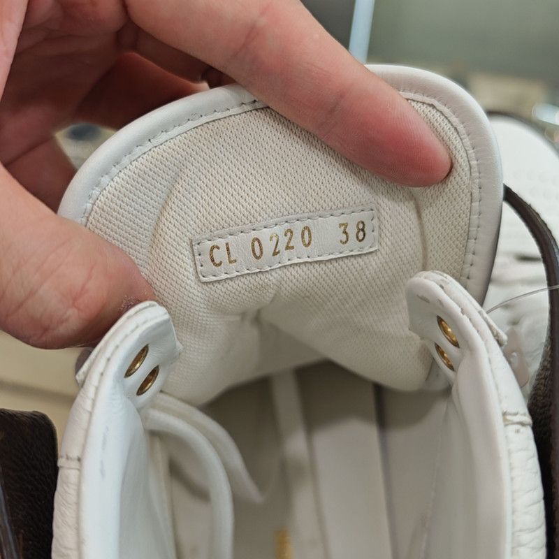 Louis Vuitton Louis Vuitton Boombox High-Top Sneakers for Women 0079 Size US 7 / IT 37 - 5 Thumbnail