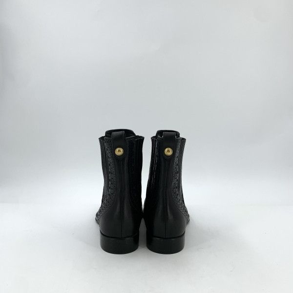 Louis Vuitton Louis Vuitton Black Baroque Ankle Boots for Women 0079 Size US 6 / IT 36 - 4 Thumbnail