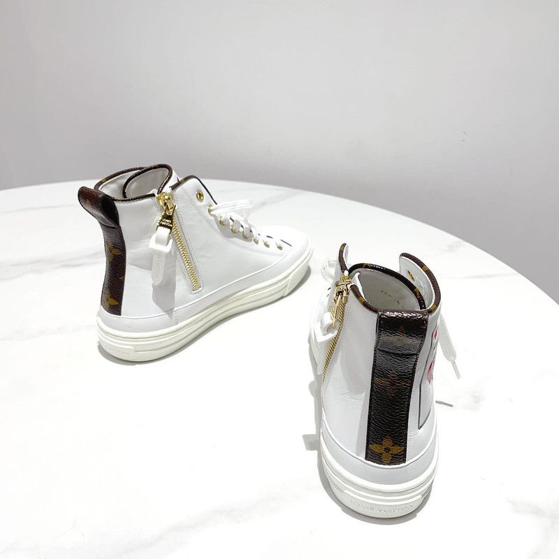 Louis Vuitton Louis Vuitton Stellar High-Top Sneakers for Women 0079 Size US 8 / IT 38 - 6 Thumbnail