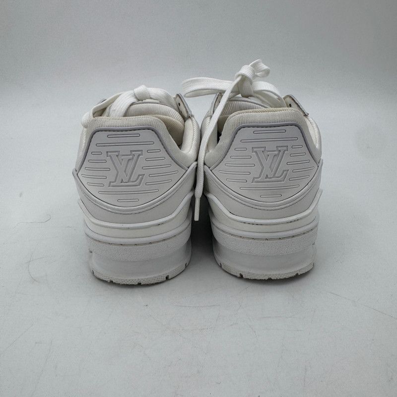 Louis Vuitton Louis Vuitton White Trainer Sneakers for Women 0079 Size US 8 / IT 38 - 5 Thumbnail
