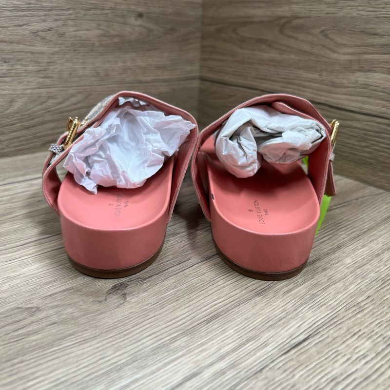 Louis Vuitton Louis Vuitton Bom Dia Checkerboard Slide Sandals 0079 Size US 8 / IT 38 - 5 Thumbnail