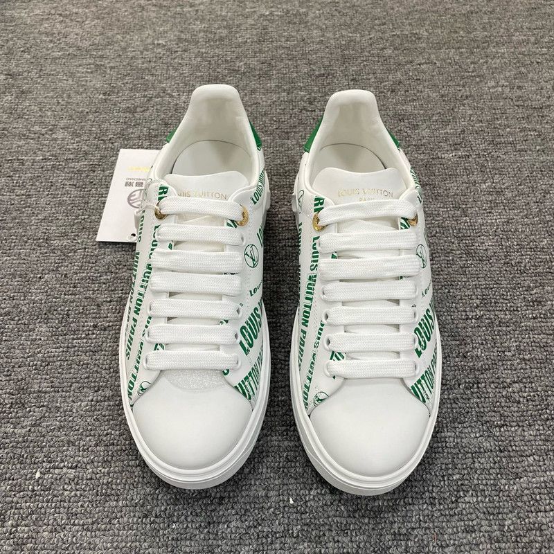 Louis Vuitton Louis Vuitton Time Out Stylish Casual Sneakers 0079 Size US 8 / IT 38 - 2 Thumbnail
