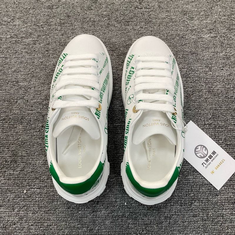 Louis Vuitton Louis Vuitton Time Out Stylish Casual Sneakers 0079 Size US 8 / IT 38 - 3 Thumbnail