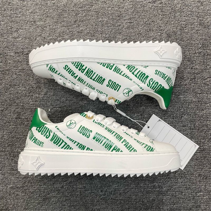 Louis Vuitton Louis Vuitton Time Out Stylish Casual Sneakers 0079 Size US 8 / IT 38 - 7 Thumbnail