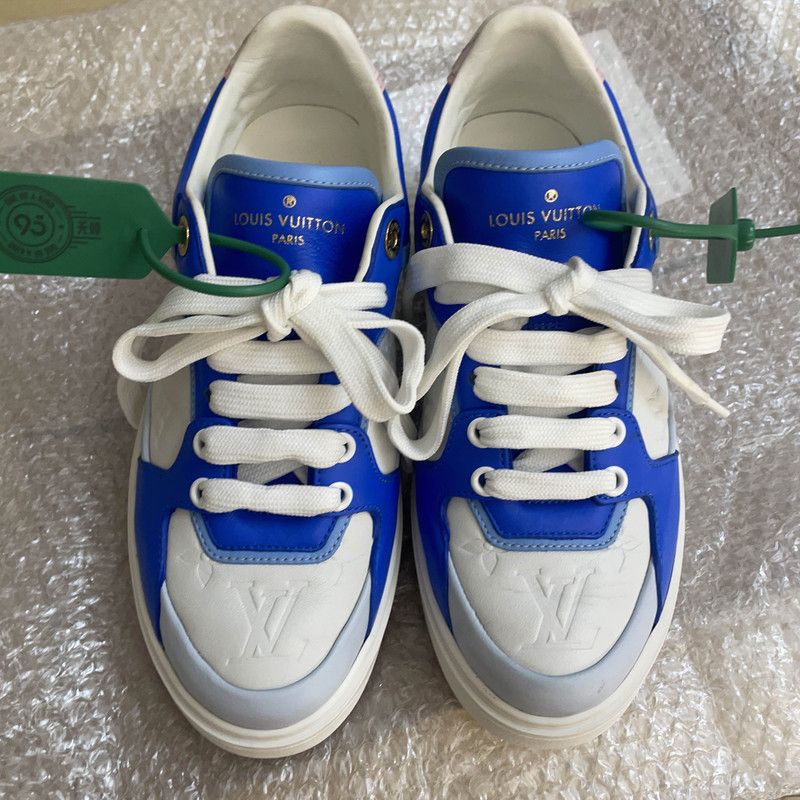 Louis Vuitton Louis Vuitton Time Out Fashion Sneakers for Women 0079 Size US 8 / IT 38 - 2 Thumbnail