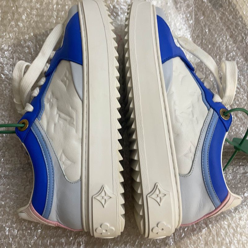 Louis Vuitton Louis Vuitton Time Out Fashion Sneakers for Women 0079 Size US 8 / IT 38 - 8 Thumbnail