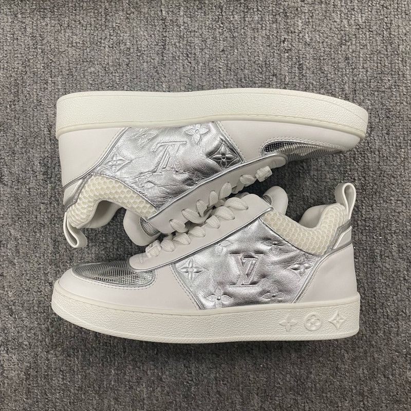 Louis Vuitton Louis Vuitton Boombox Silver Casual Sneakers 0079 Size US 10 / EU 43 - 8 Thumbnail