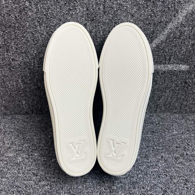 Louis Vuitton Louis Vuitton Stellar White Low-Top Sneakers 0079 Size US 7 / IT 37 - 5 Thumbnail