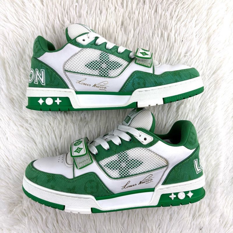 Louis Vuitton Louis Vuitton Trainer Low Fashion Sneakers 0079 Size US 9.5 / EU 42-43 - 6 Thumbnail