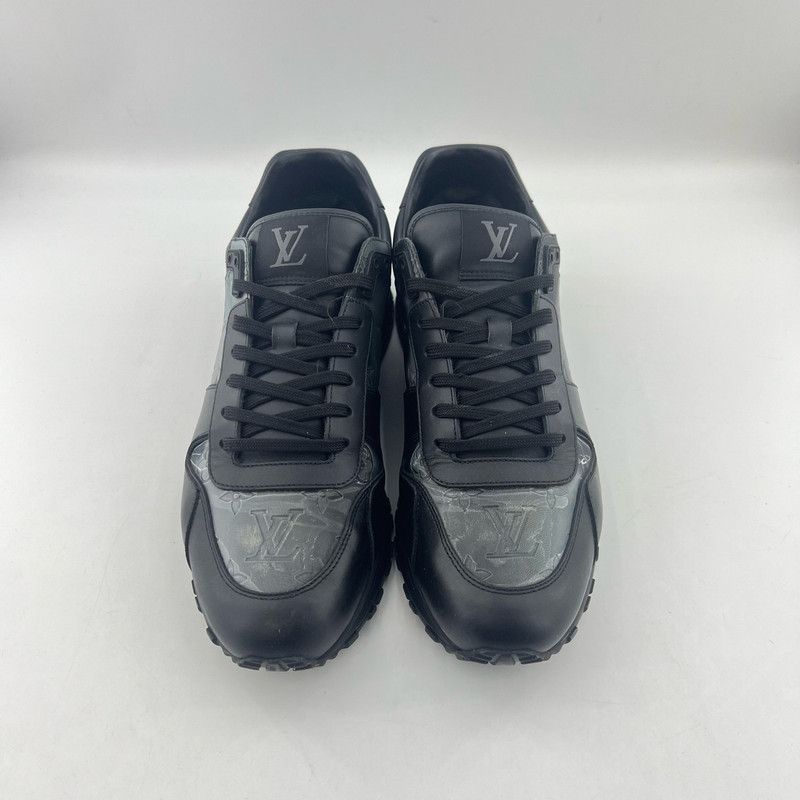 Louis Vuitton Louis Vuitton Run Away Black Low-Top Sneakers 0079 Size US 10 / IT 40 - 2 Thumbnail