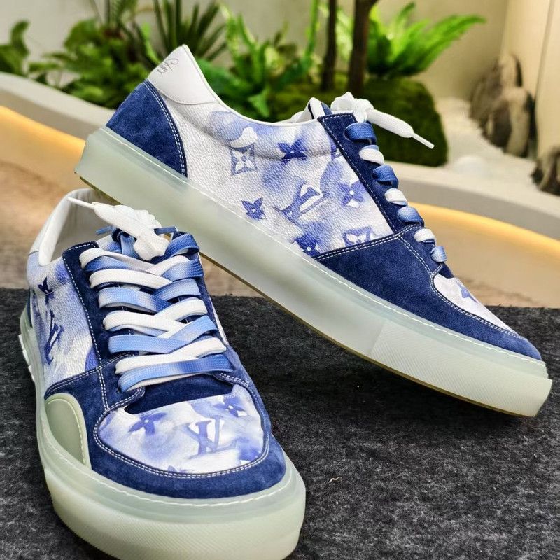 Louis Vuitton Louis Vuitton Ollie Color-Block Sneakers for Men 0079 Size US 8 / IT 38 - 7 Thumbnail