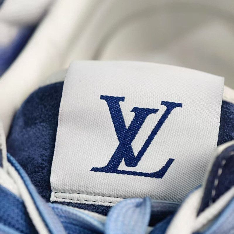 Louis Vuitton Louis Vuitton Ollie Color-Block Sneakers for Men 0079 Size US 8 / IT 38 - 21 Thumbnail