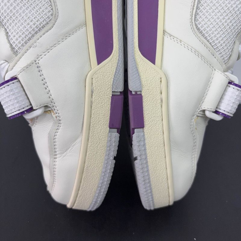 Louis Vuitton Louis Vuitton Trainer White Purple Fashion Sneakers 0079 Size US 8 / IT 38 - 12 Thumbnail