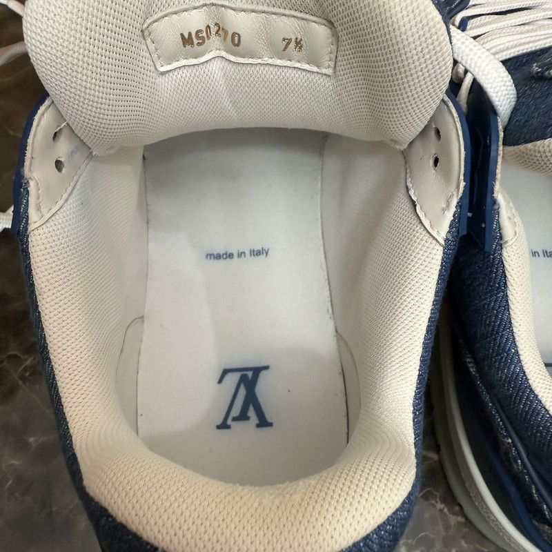 Louis Vuitton Louis Vuitton Stylish Blue Sneakers 0079 Size US 10 / EU 43 - 5 Thumbnail