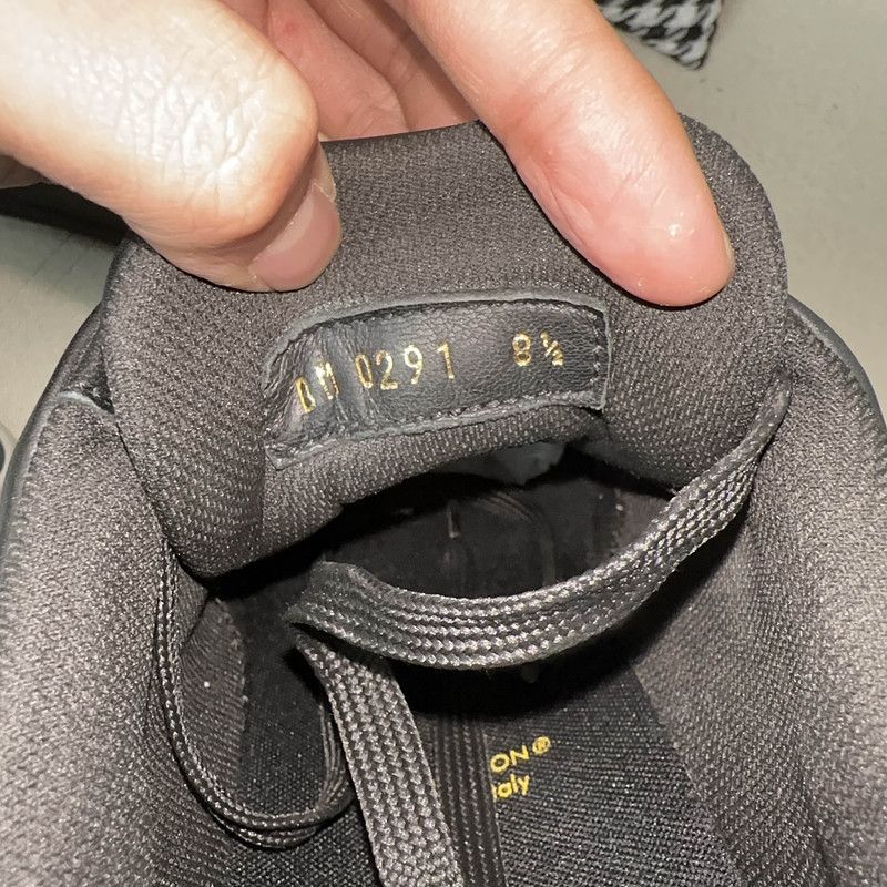 Louis Vuitton Nigo x LOUIS VUITTON Black Trainer Sneakers 0079 Size US 10 / EU 43 - 5 Thumbnail