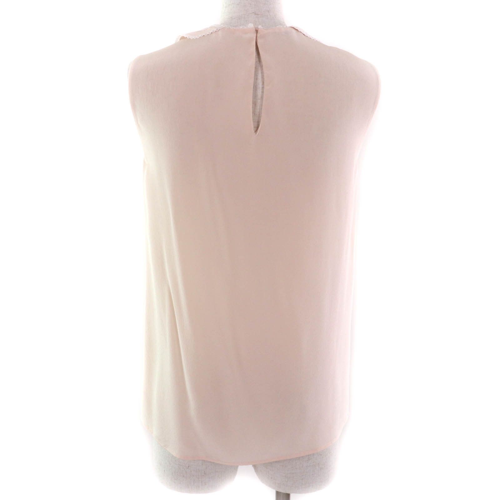 Miu Miu Miu Miu Miu Miu Lace ribbon design Silk Blouse Others Tops Size ONE SIZE - 3 Thumbnail