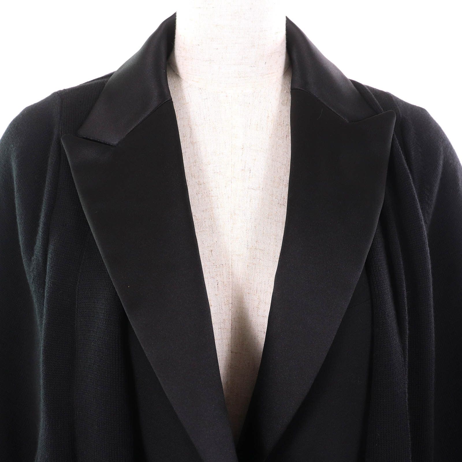 Sacai Sacai Sacai GREEN PANELED CARDIGAN Knit Cardigan Cotton Tops 22-05907 Size ONE SIZE - 4 Thumbnail