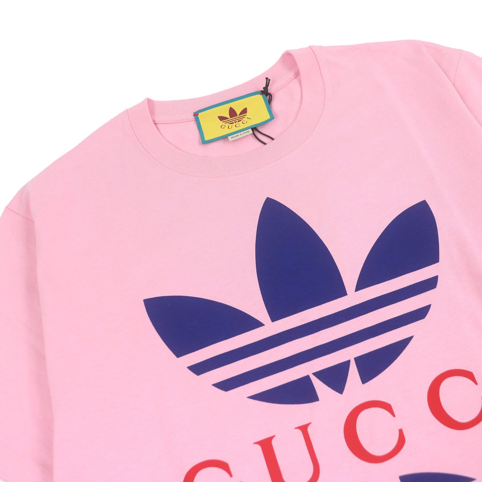 Gucci Gucci Gucci×adidas Trefoil logo print cotton top Cotton Tops 548334 Size ONE SIZE - 2 Thumbnail