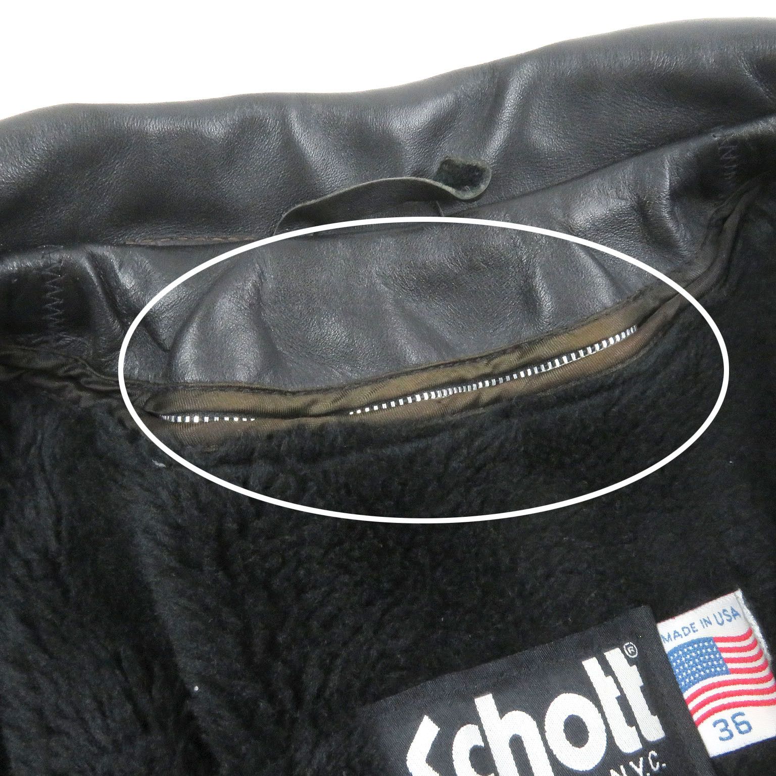 Other Other Schott 2WAY Single Riders Jacket Leather Jacket Leather Outerwear Size ONE SIZE - 9 Thumbnail