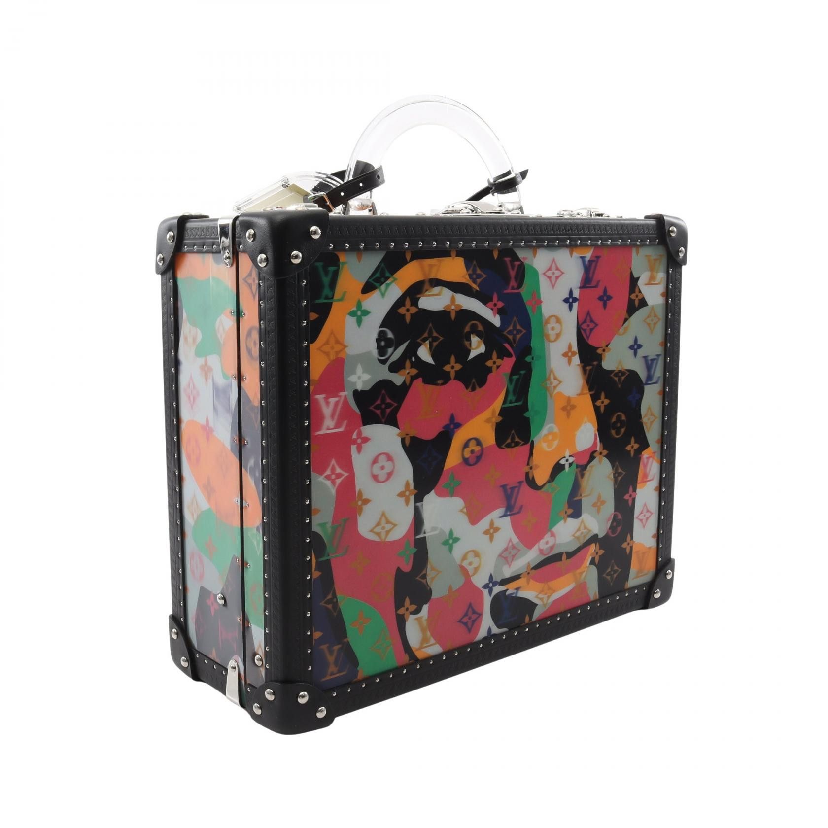 Louis Vuitton Louis Vuitton Louis Vuitton Corum De Lain Suitcase Canvas Travel Bag M10248 Size ONE SIZE - 2 Thumbnail