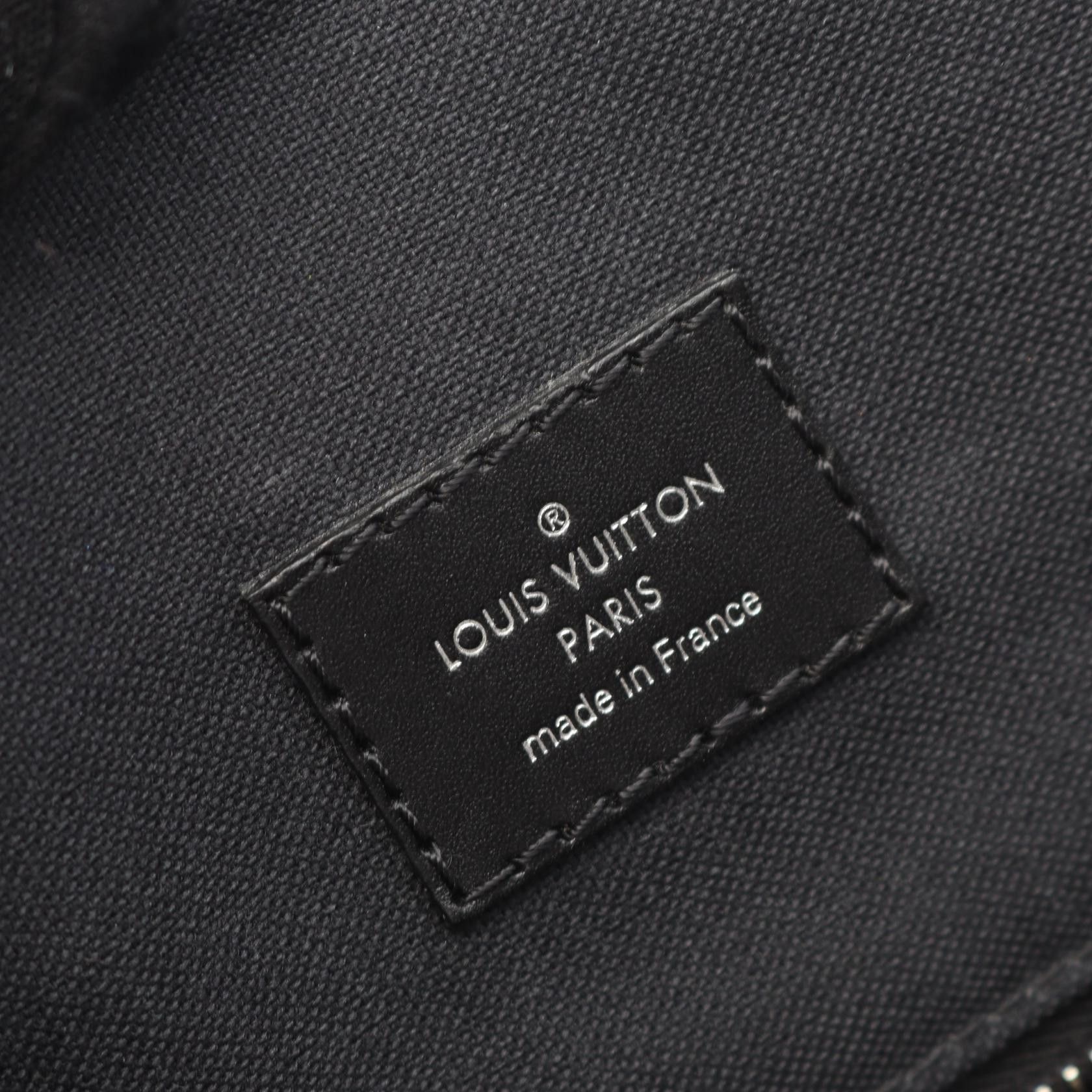 Louis Vuitton Louis Vuitton Louis Vuitton Christopher MM Monogram Macassar Backpack Canvas Backpack M43735 Size ONE SIZE - 4 Thumbnail