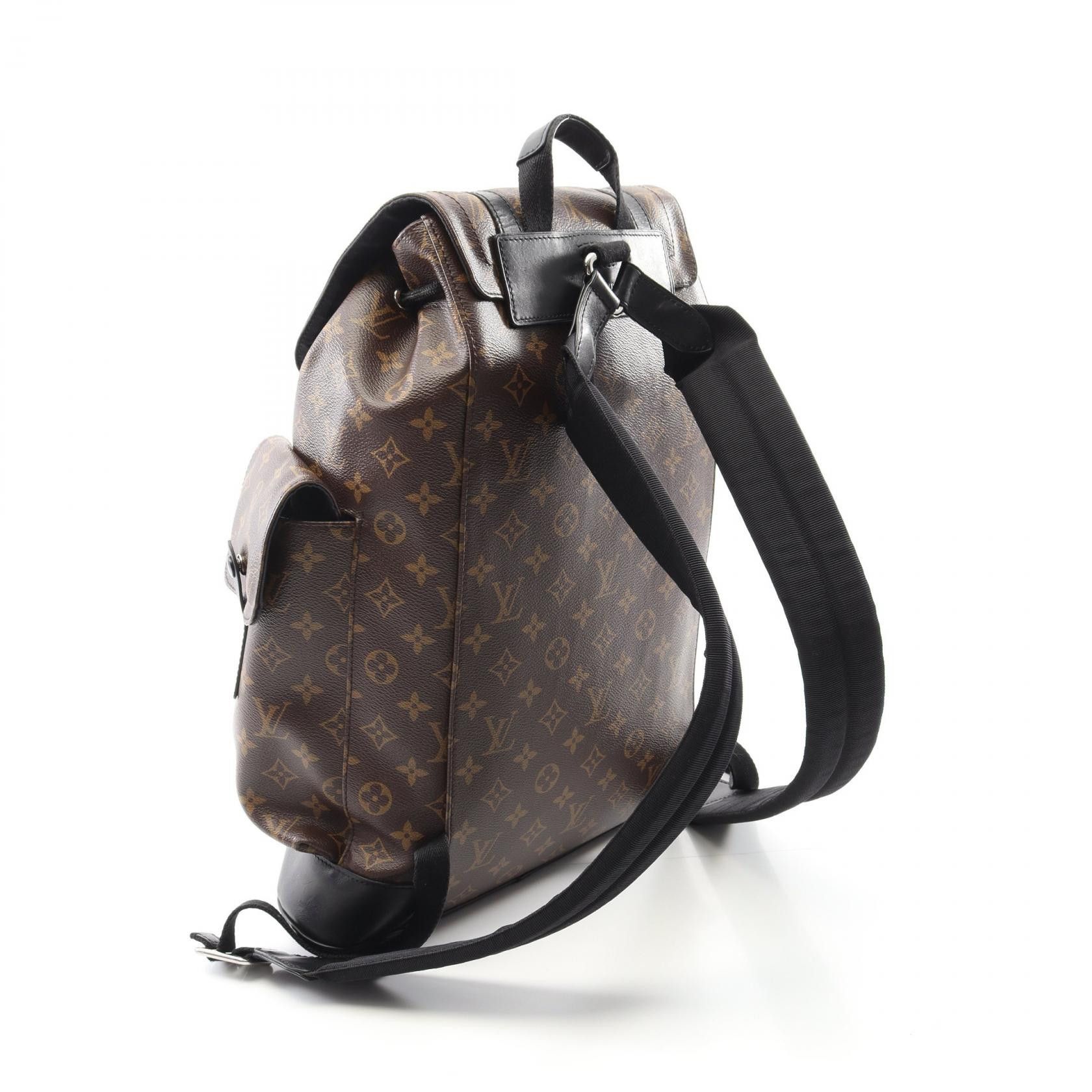 Louis Vuitton Louis Vuitton Louis Vuitton Christopher MM Monogram Macassar Backpack Canvas Backpack M43735 Size ONE SIZE - 2 Thumbnail