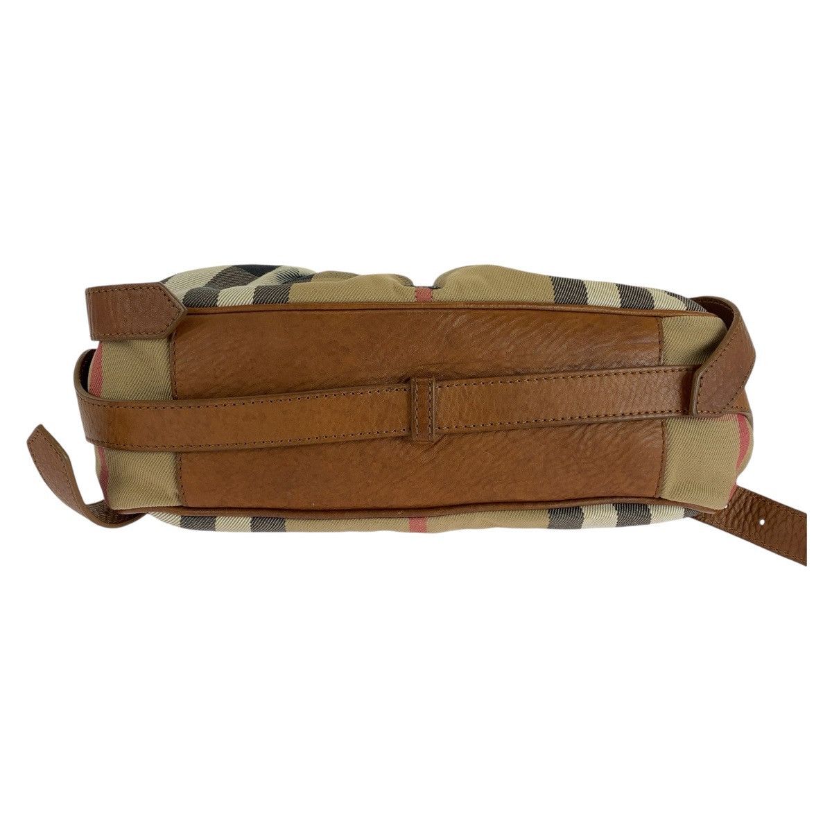 Burberry Burberry Burberry Prorsum Check Canvas Leather Shoulder Bag Canvas Shoulder Bag DUTY FREE for USA Size ONE SIZE - 10 Thumbnail