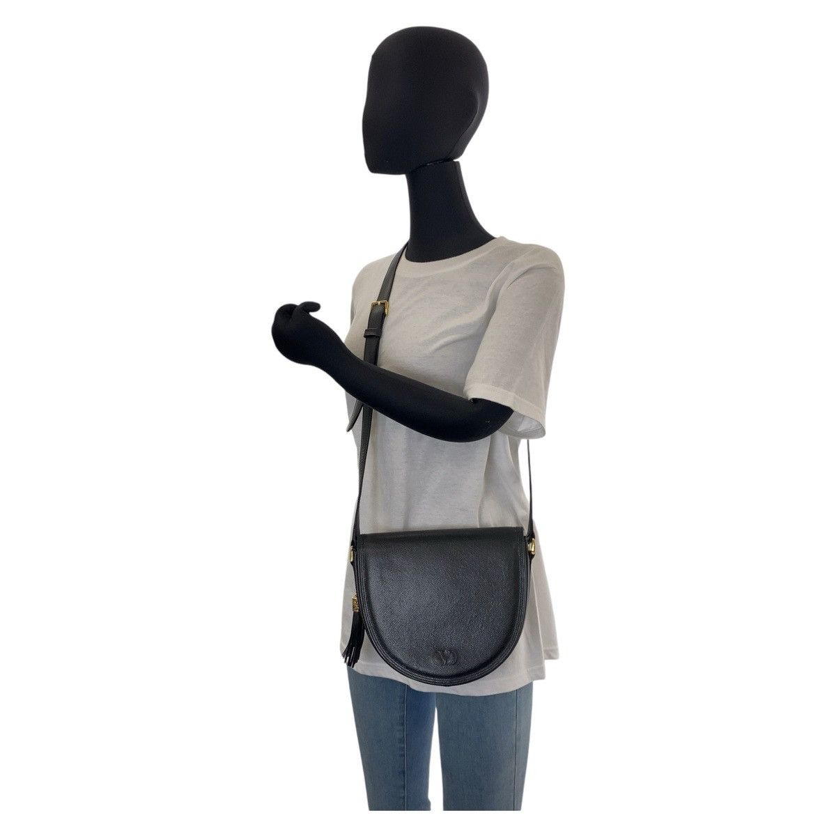 Valentino Valentino Valentino Garavani Leather Shoulder Bag Leather Crossbody Bag DUTY FREE for USA Size ONE SIZE - 8 Thumbnail