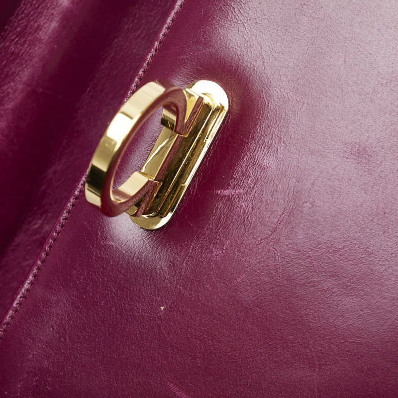 Salvatore Ferragamo Salvatore Ferragamo Salvatore Ferragamo Gancini Leather 2way Bag Leather Shoulder Bag O212181 Size ONE SIZE - 5 Thumbnail