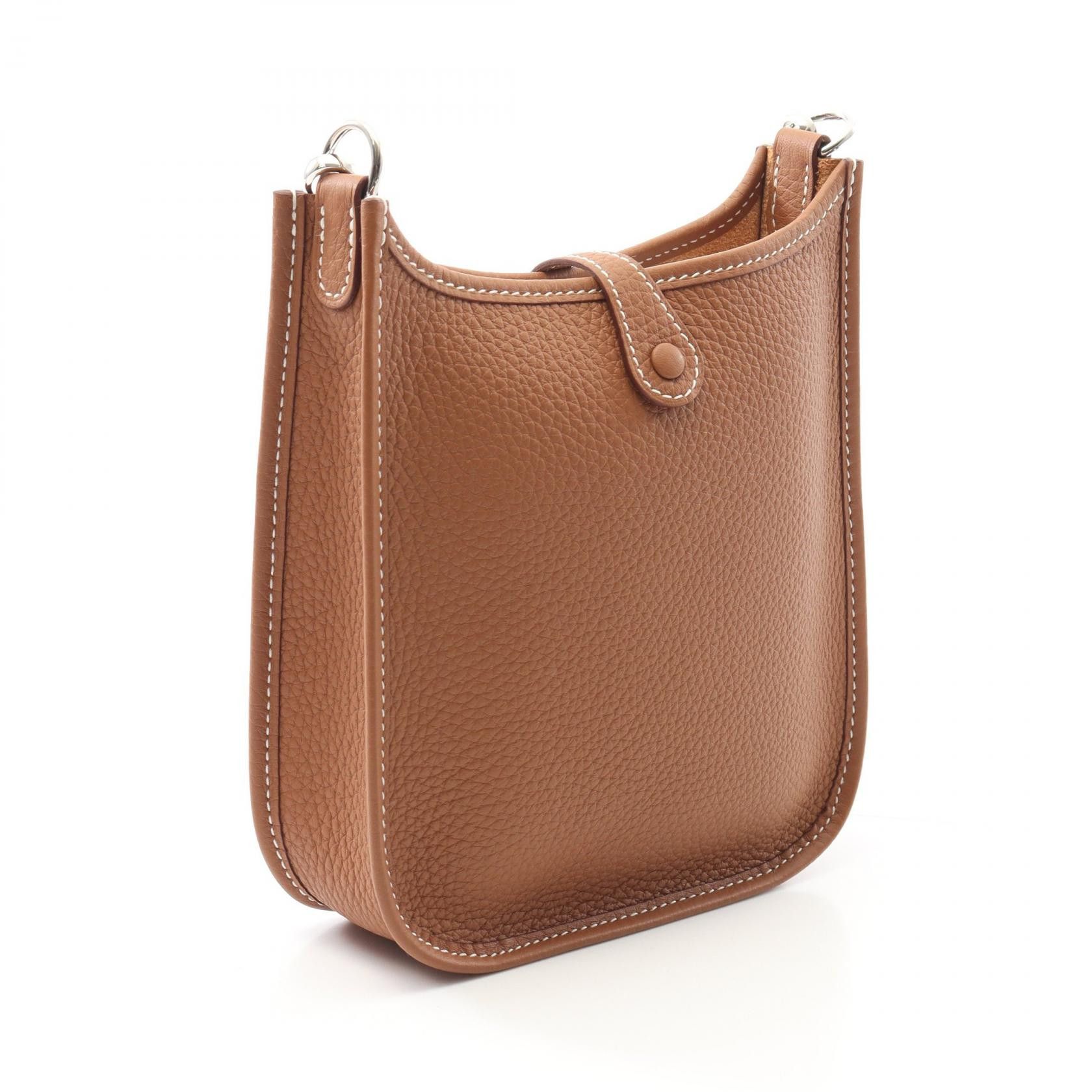 Hermes Hermes Hermes Evelyne TPM Taurillon Clemence Shoulder Bag Leather Shoulder Bag Stamp W (2024) Size ONE SIZE - 2 Thumbnail