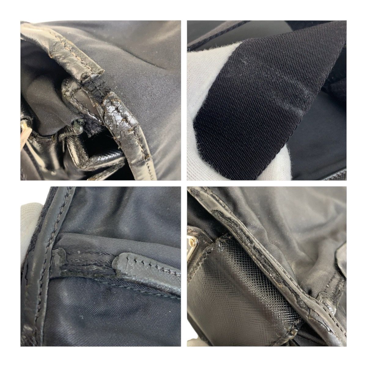 Prada Prada Prada Tessuto Triangle Logo Plate Nylon Shoulder Bag Others Shoulder Bag DUTY FREE for USA Size ONE SIZE - 5 Thumbnail