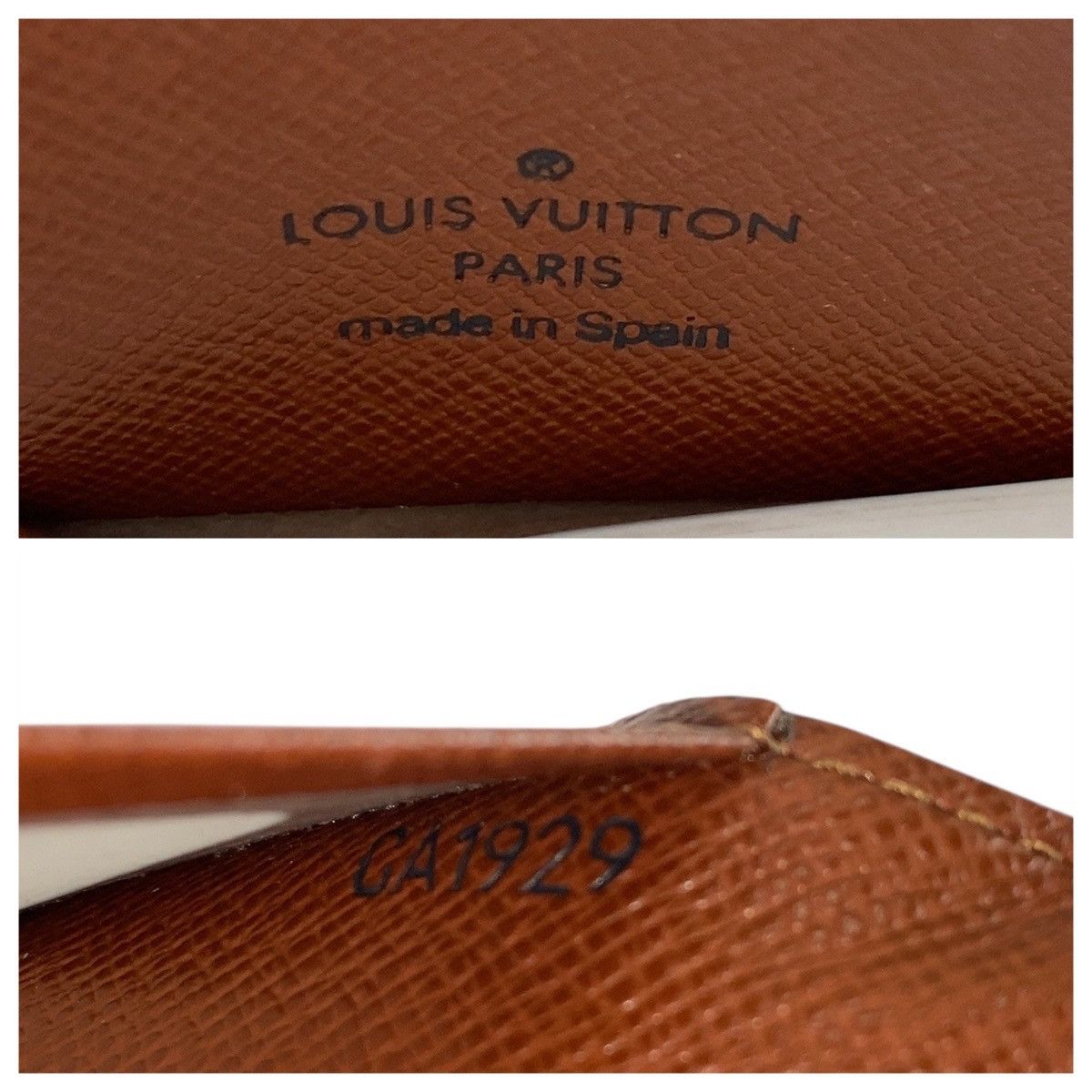 Louis Vuitton Louis Vuitton Louis Vuitton Porte Cartes Vertical Monogram Card Case Canvas Card Case M60533 Size ONE SIZE - 5 Thumbnail