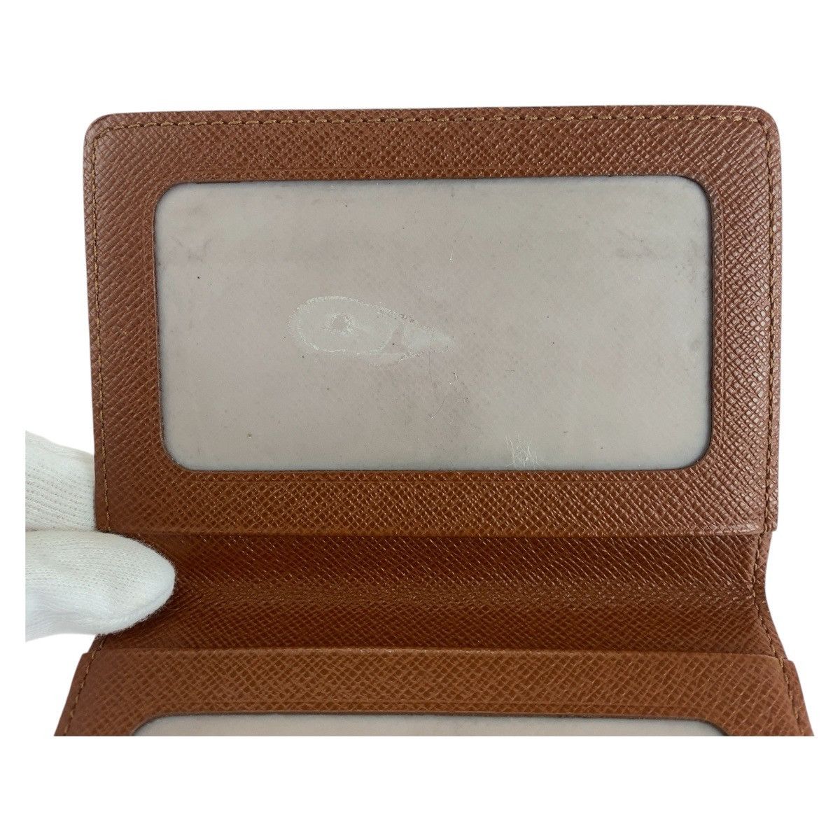 Louis Vuitton Louis Vuitton Louis Vuitton Porte Cartes Vertical Monogram Card Case Canvas Card Case M60533 Size ONE SIZE - 7 Thumbnail