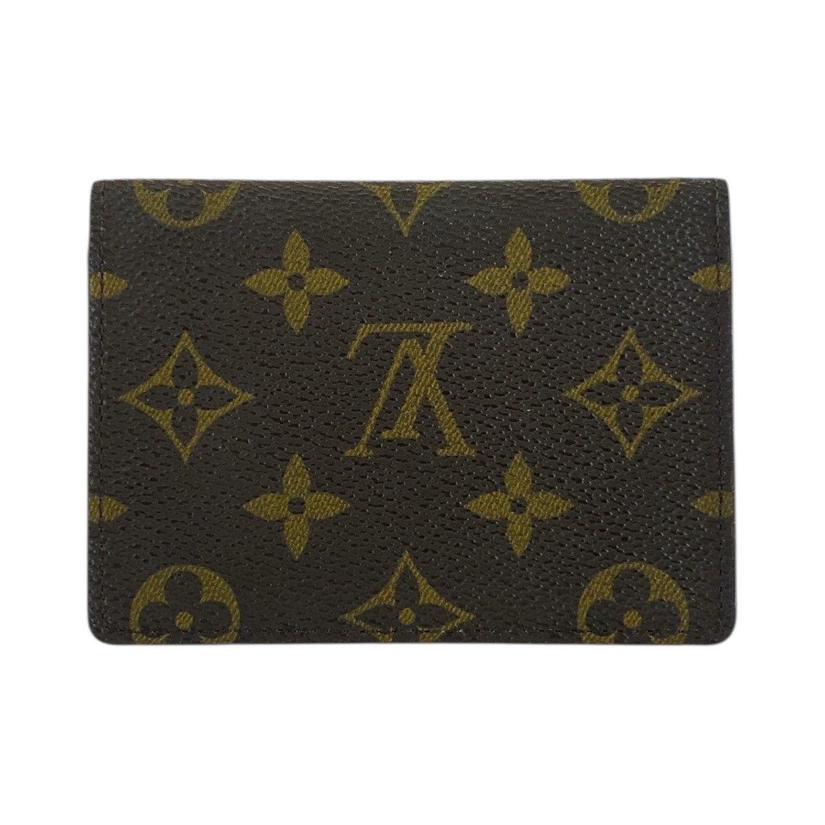Louis Vuitton Louis Vuitton Louis Vuitton Porte Cartes Vertical Monogram Card Case Canvas Card Case M60533 Size ONE SIZE - 2 Thumbnail