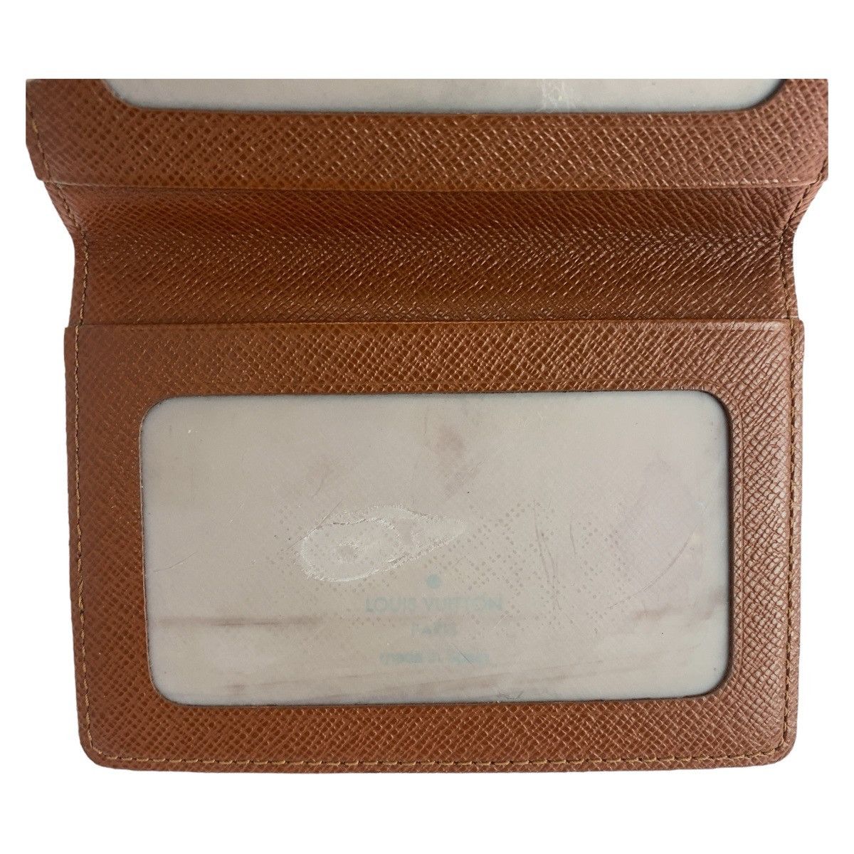 Louis Vuitton Louis Vuitton Louis Vuitton Porte Cartes Vertical Monogram Card Case Canvas Card Case M60533 Size ONE SIZE - 8 Thumbnail