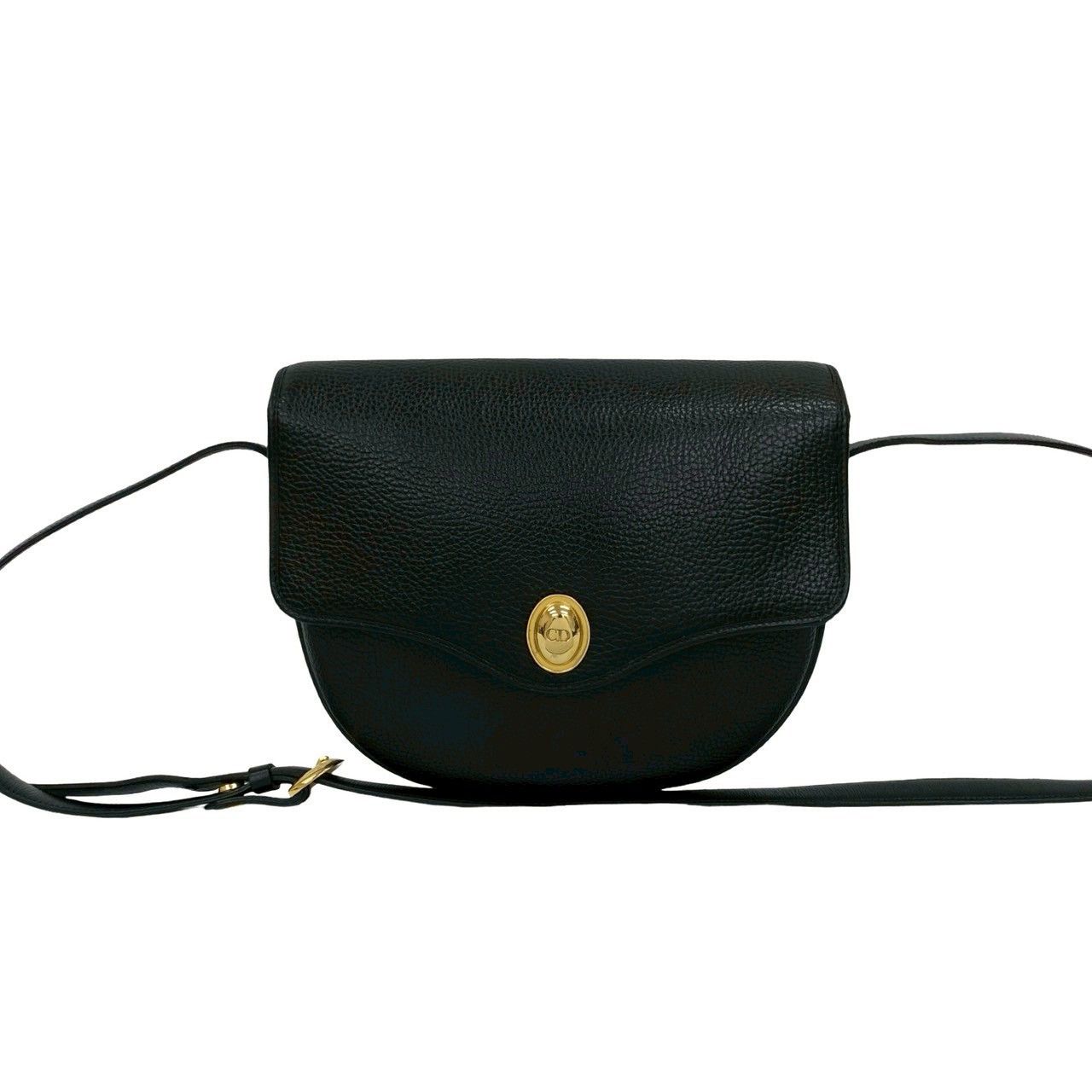 Dior Dior Christian Dior Leather Shoulder Bag Leather Shoulder Bag Size ONE SIZE - 2 Thumbnail
