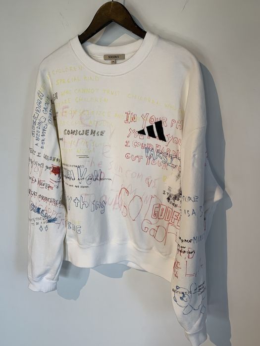 Yeezy discount graffiti sweatshirt