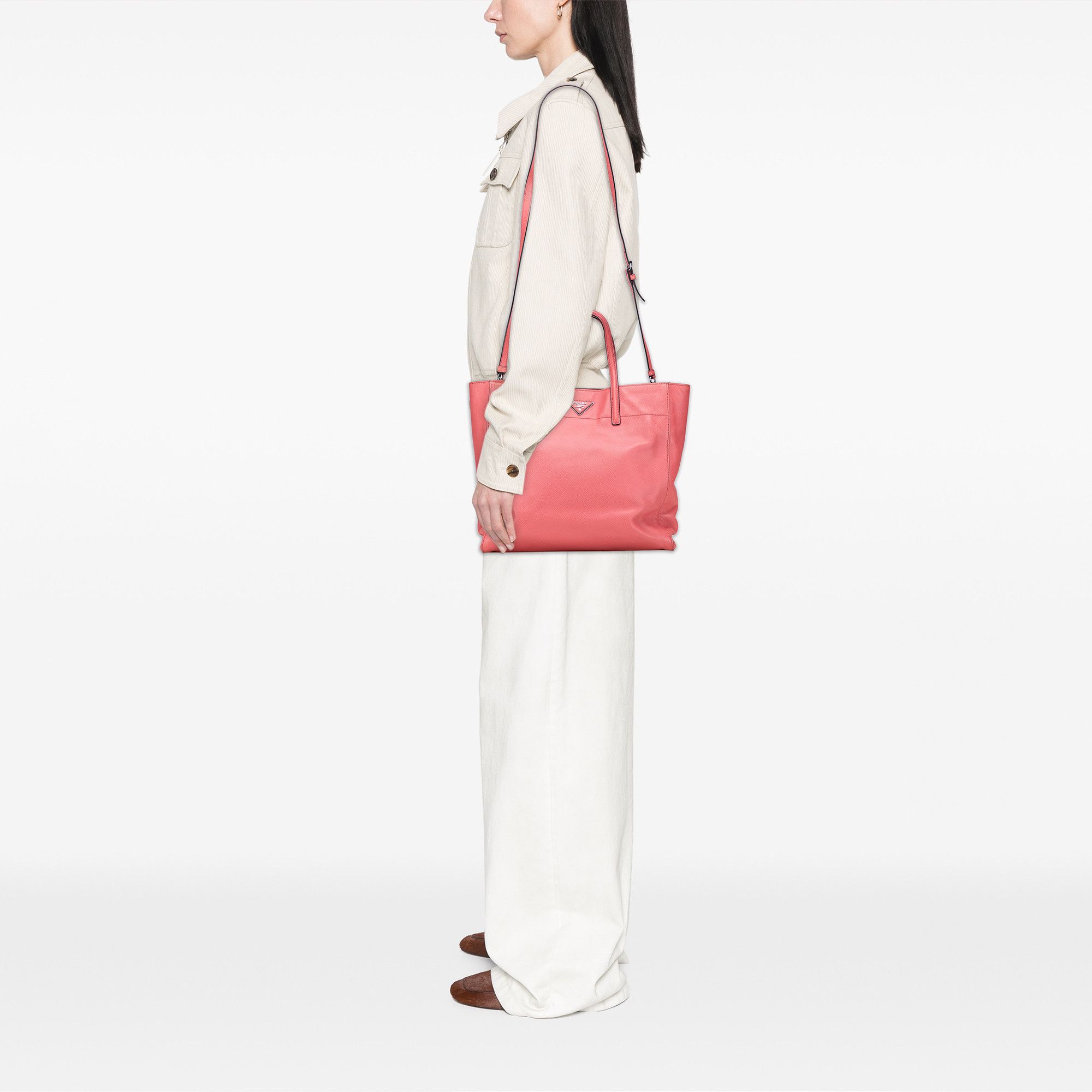 Prada Prada Saffiano Soft Tote Size ONE SIZE - 10 Thumbnail